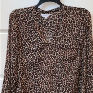 Two by Vince Camino sheer blouse